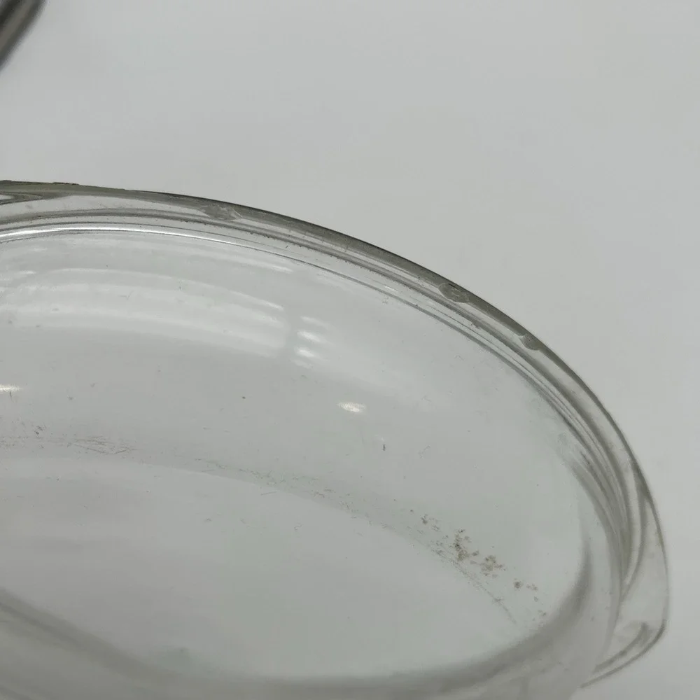 Pyrex Vintage Clear Glass Replacement  Lid 683 C-32 for Casserole Dish EUC